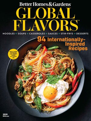 cover image of Better Homes & Gardens Global Flavors